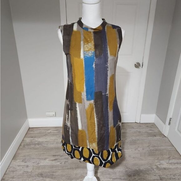 MAX Mara Painterly Sleeveless Reversible Minidress  Size 4 NWT current season - Picture 10 of 10
